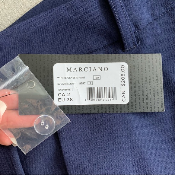 NWT MARCIANO Winnie Genesis Pant in Nocturnal Navy - Picture 5 of 11